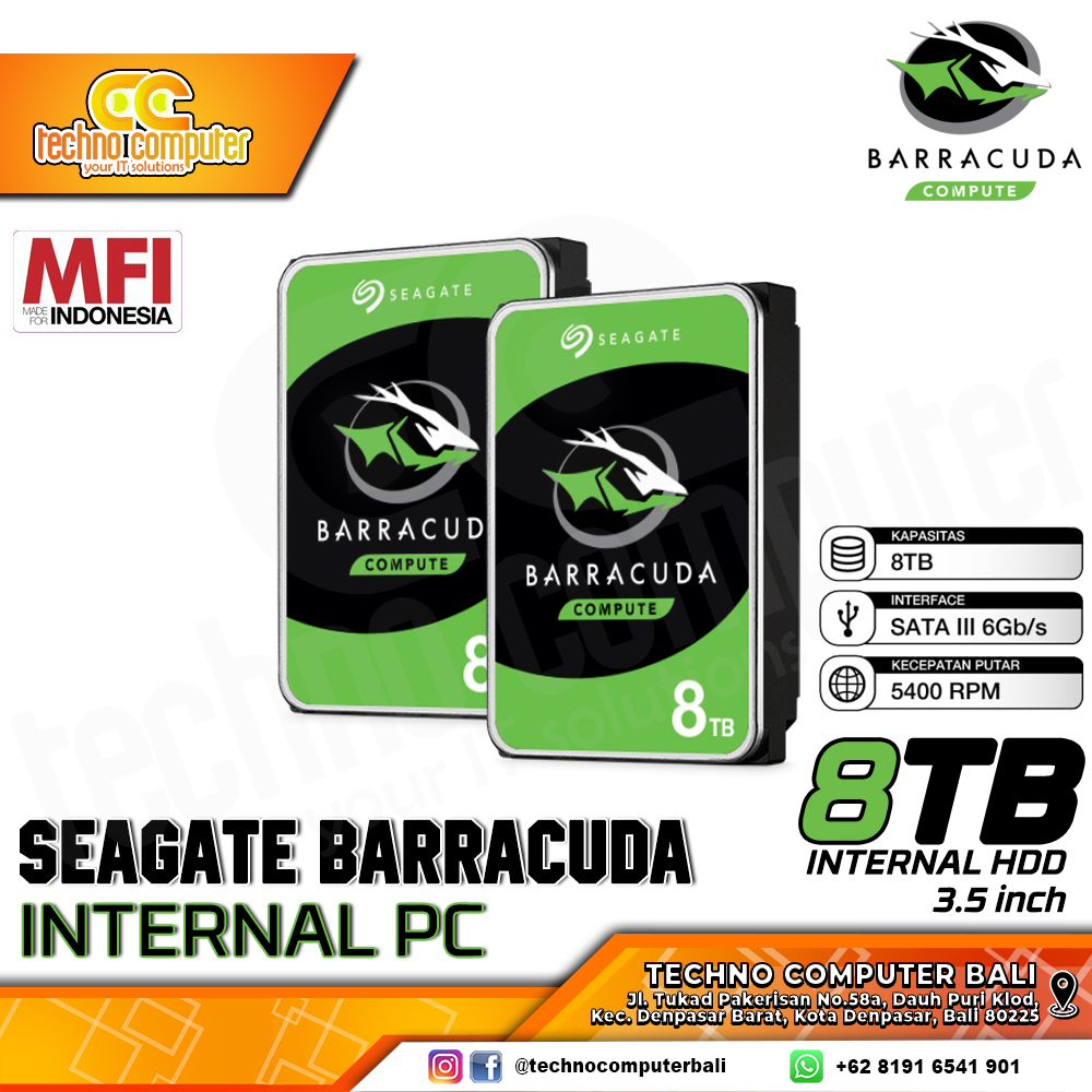 HDD INTERNAL PC 3.5 inch SEAGATE BARRACUDA 8TB